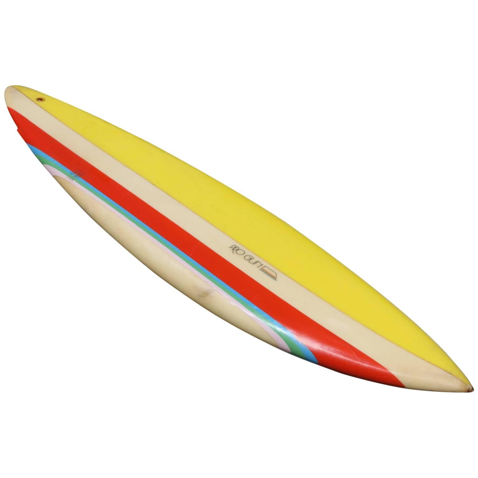 Natural Progression Topanga Canyon Surfboard circa 1975, All Original For Sale