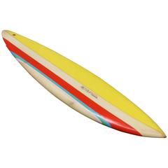 Natural Progression Topanga Canyon Surfboard circa 1975, All Original