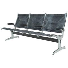 Three-Seat Tandem Sling Bench by Eames for Herman Miller