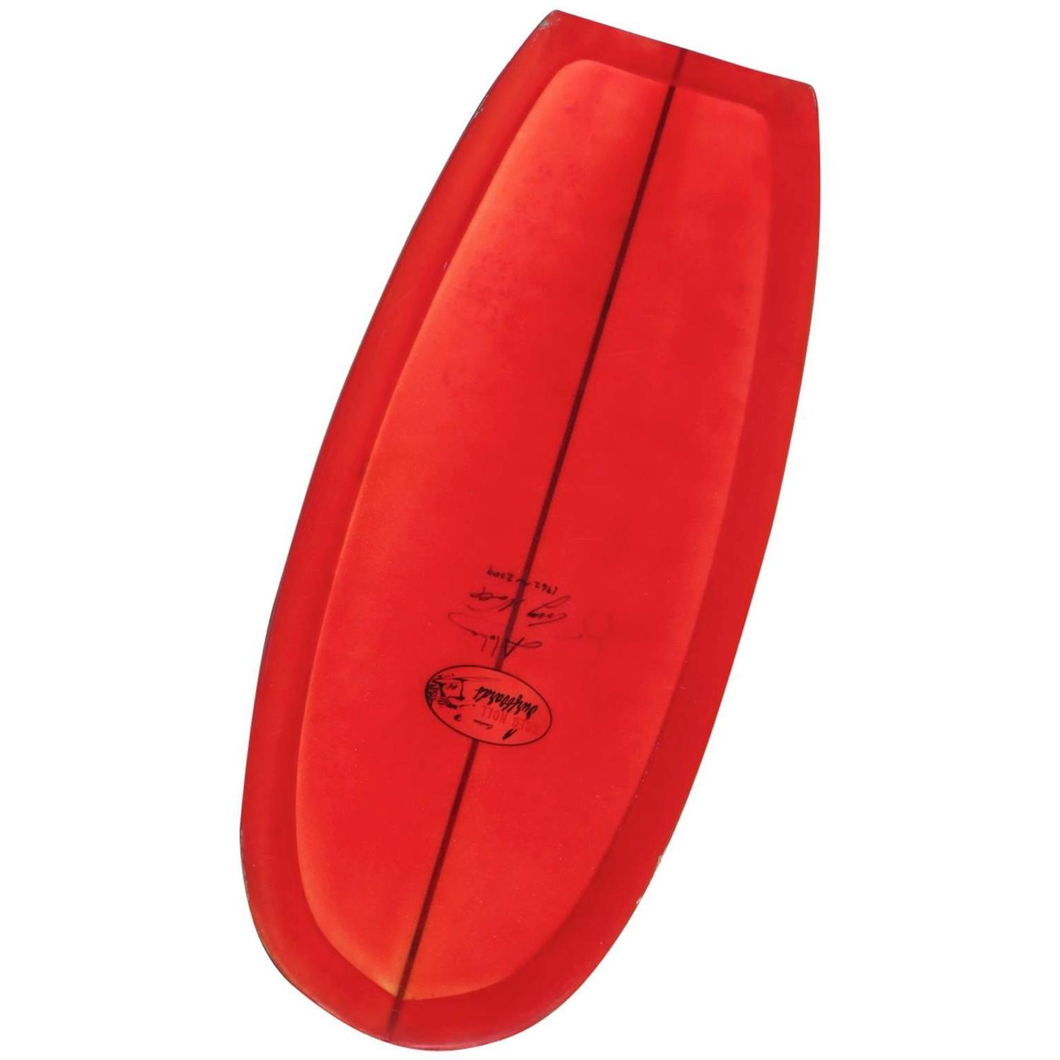 Greg Noll Belly Board, Paipo, All Original 1960s, Signed For Sale at