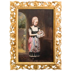 Antique Oil Painting John Horsburgh, 1881