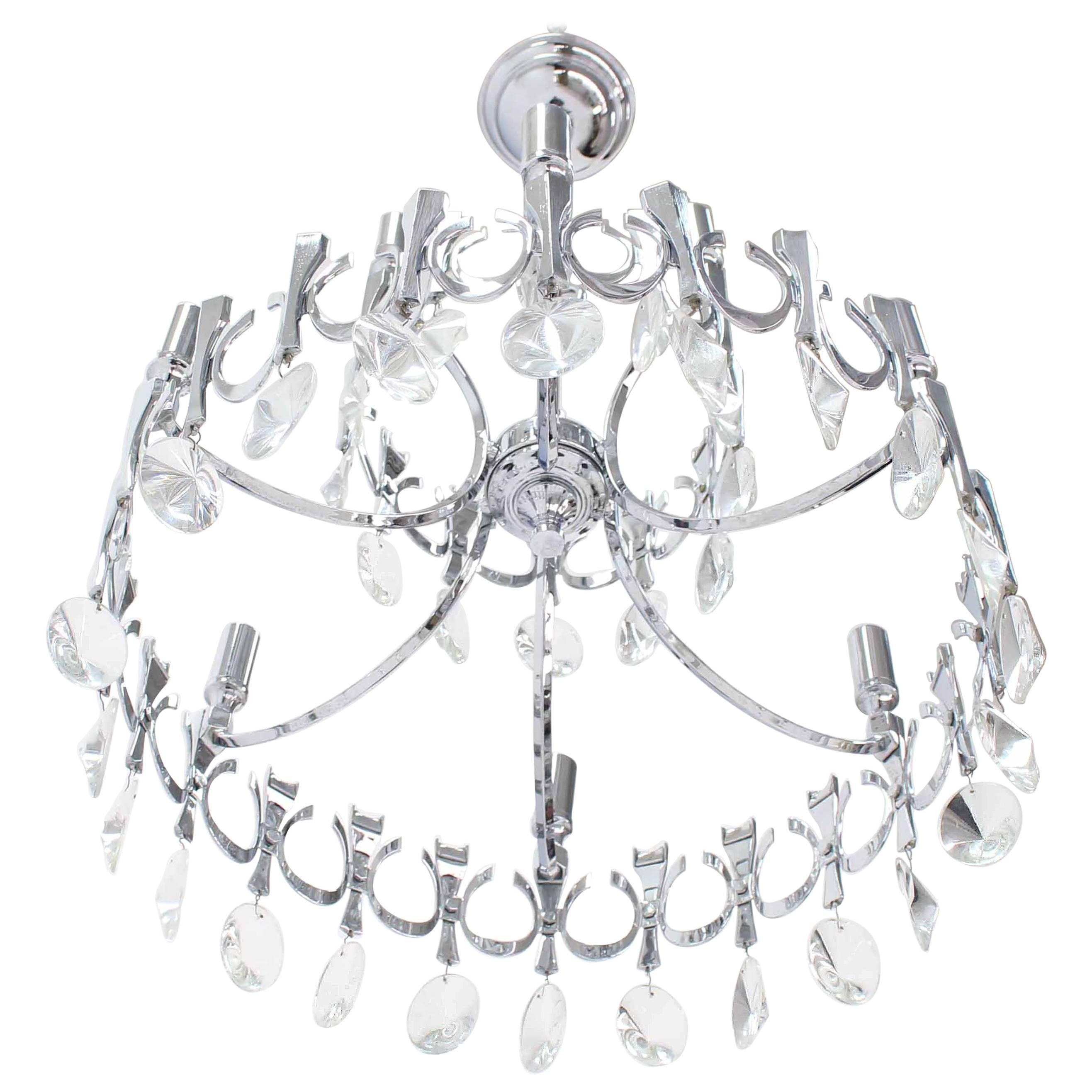 Mid-Century Modern Light Fixture Chandelier