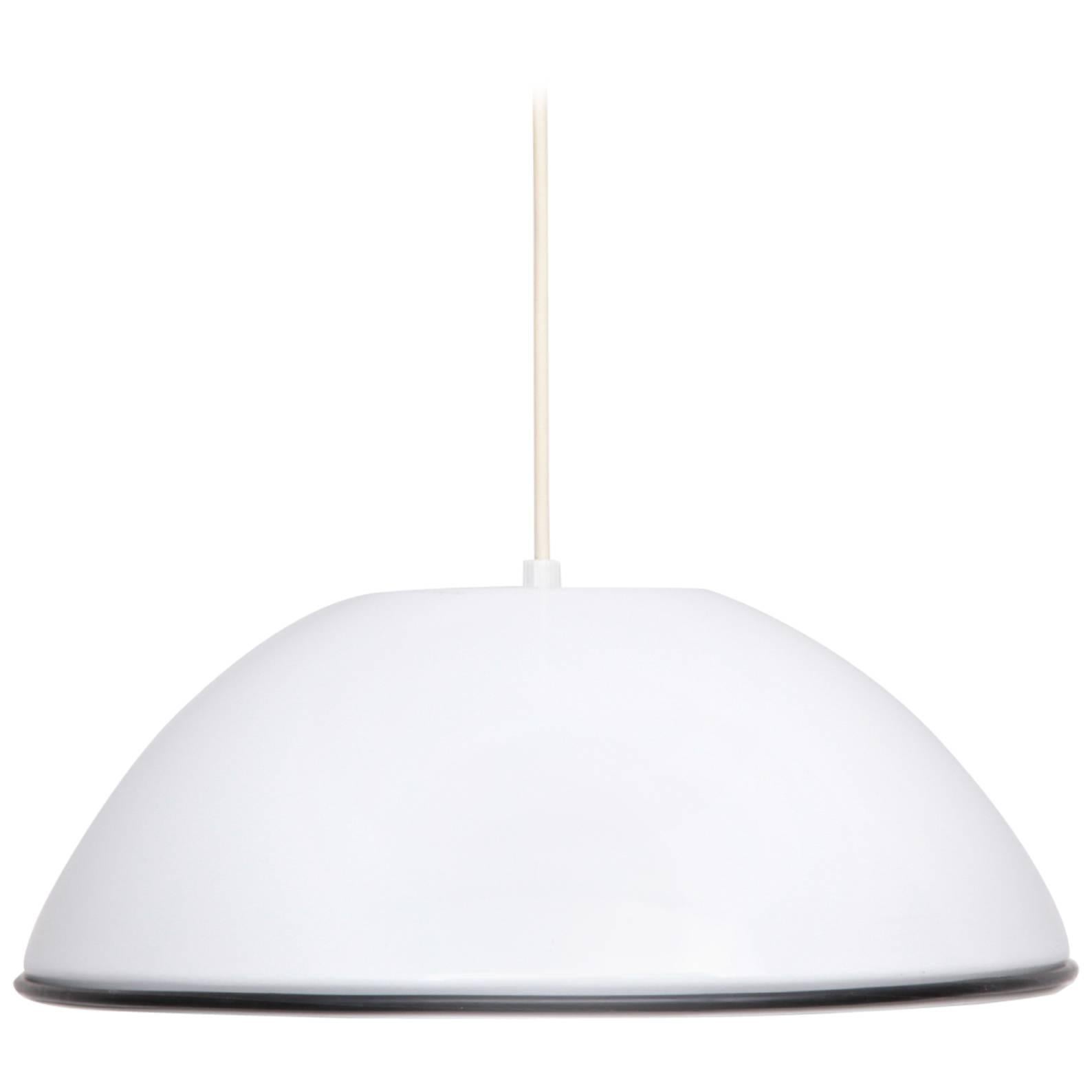 Castiglioni Release Pendant Lamps in White for Flos, Italy, 1962 For Sale