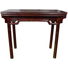 Antique Lacquered Painting Table