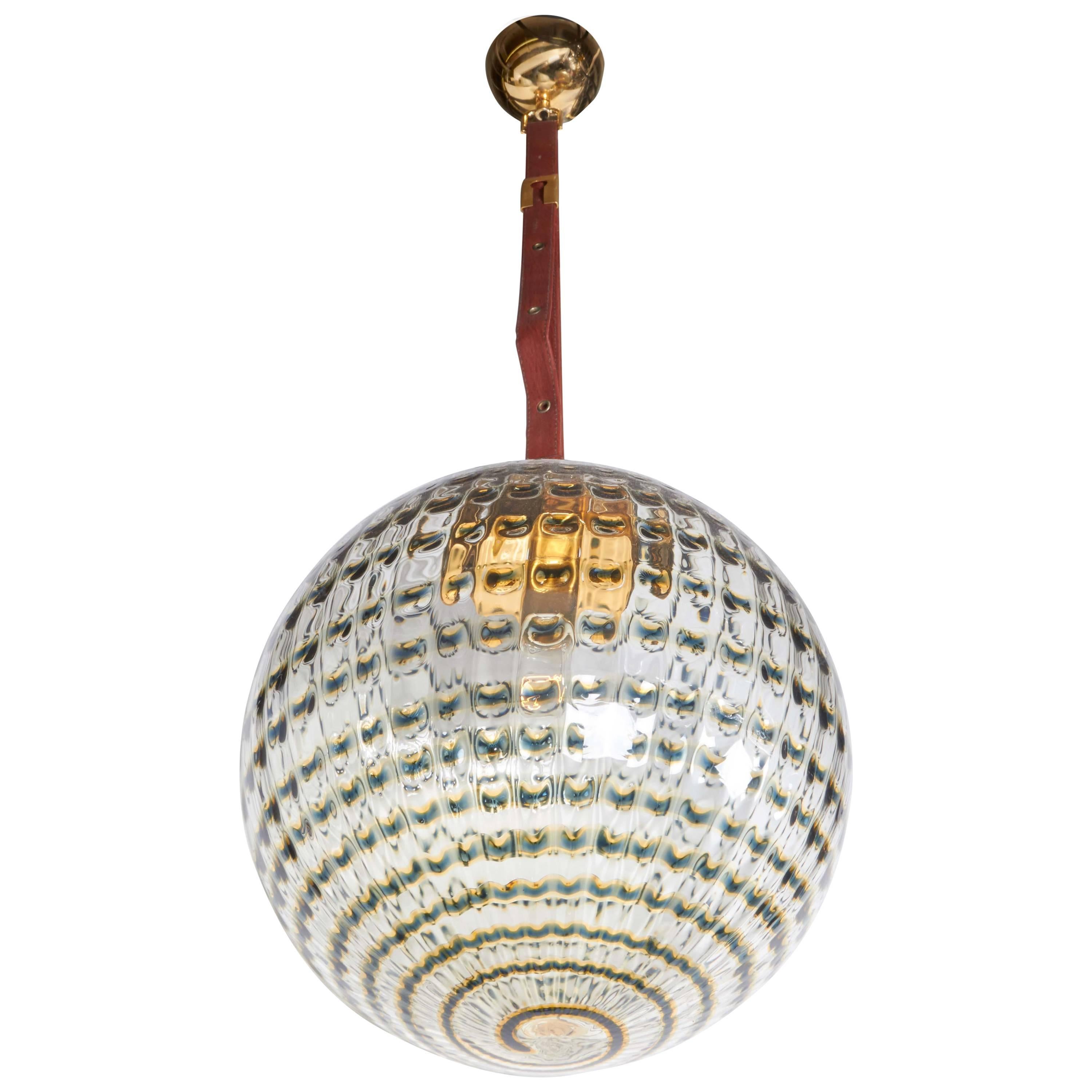 Targetti 1970s Globe Pendant Light