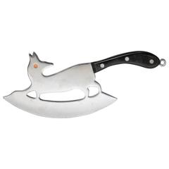 Used English Steel Fox Form Kitchen Chopper, 20th Century