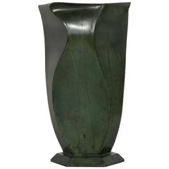 Bronze Vase by Jean Dunand, 1920s 1