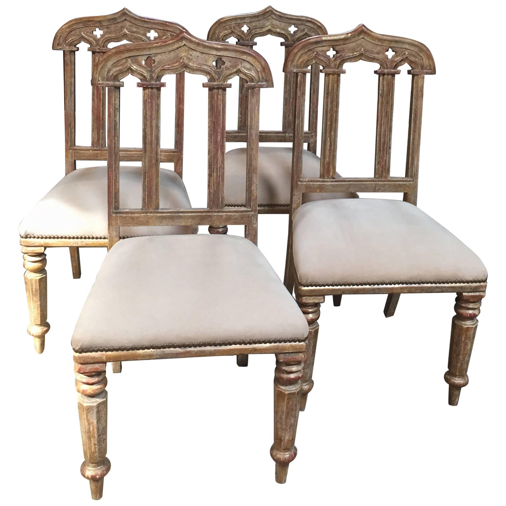 Gothic Revival Side Chairs For Sale