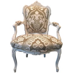 19th Century Carved French Chair