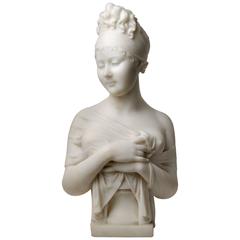 Marble Bust of Juliette Récamier