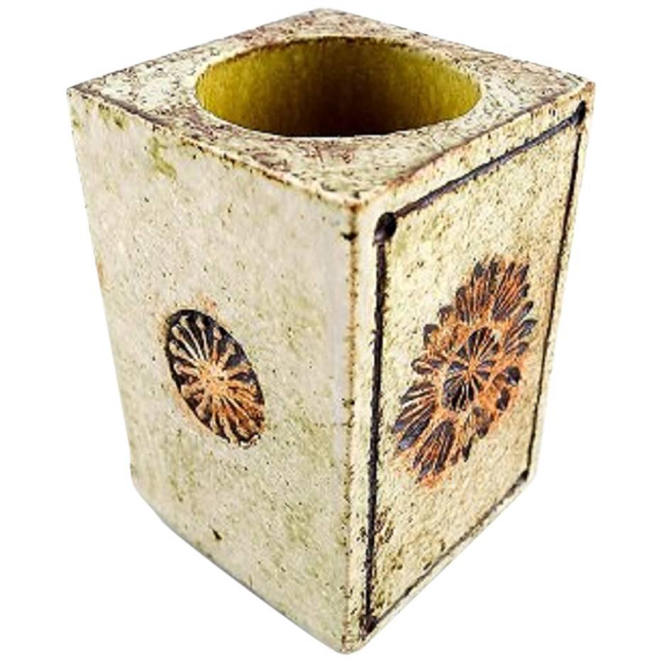 Roger Capron Vallauris, French Vase in Ceramics, Mid-20 Century For Sale