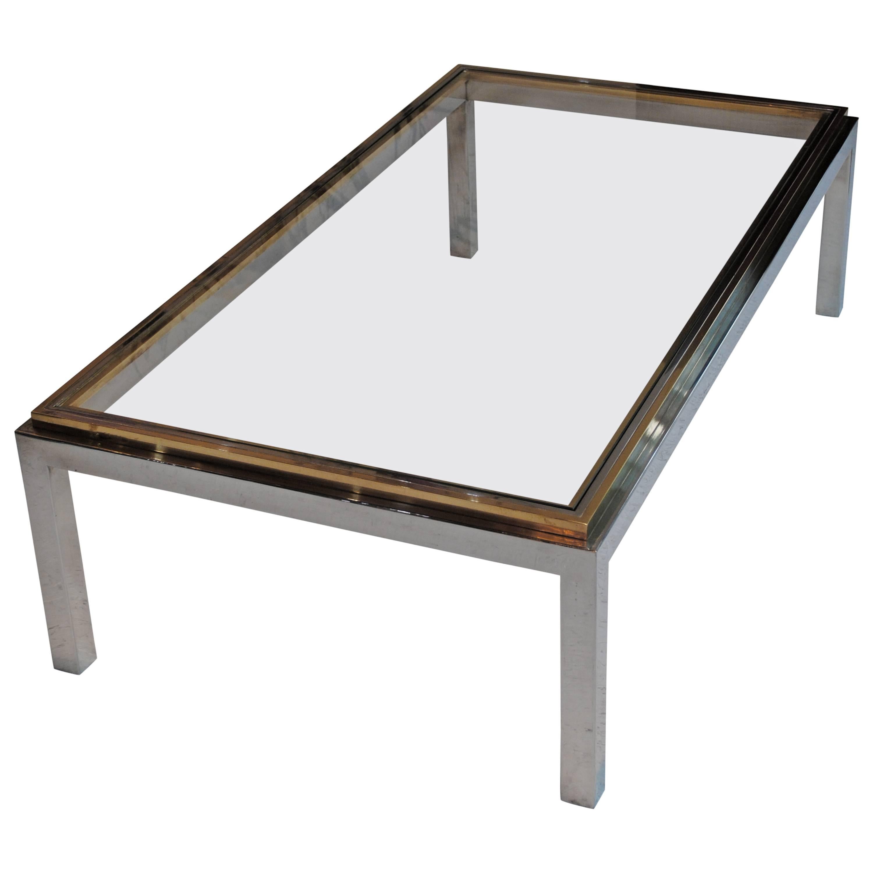 'Flaminia' Coffee Table by Willy Rizzo For Sale