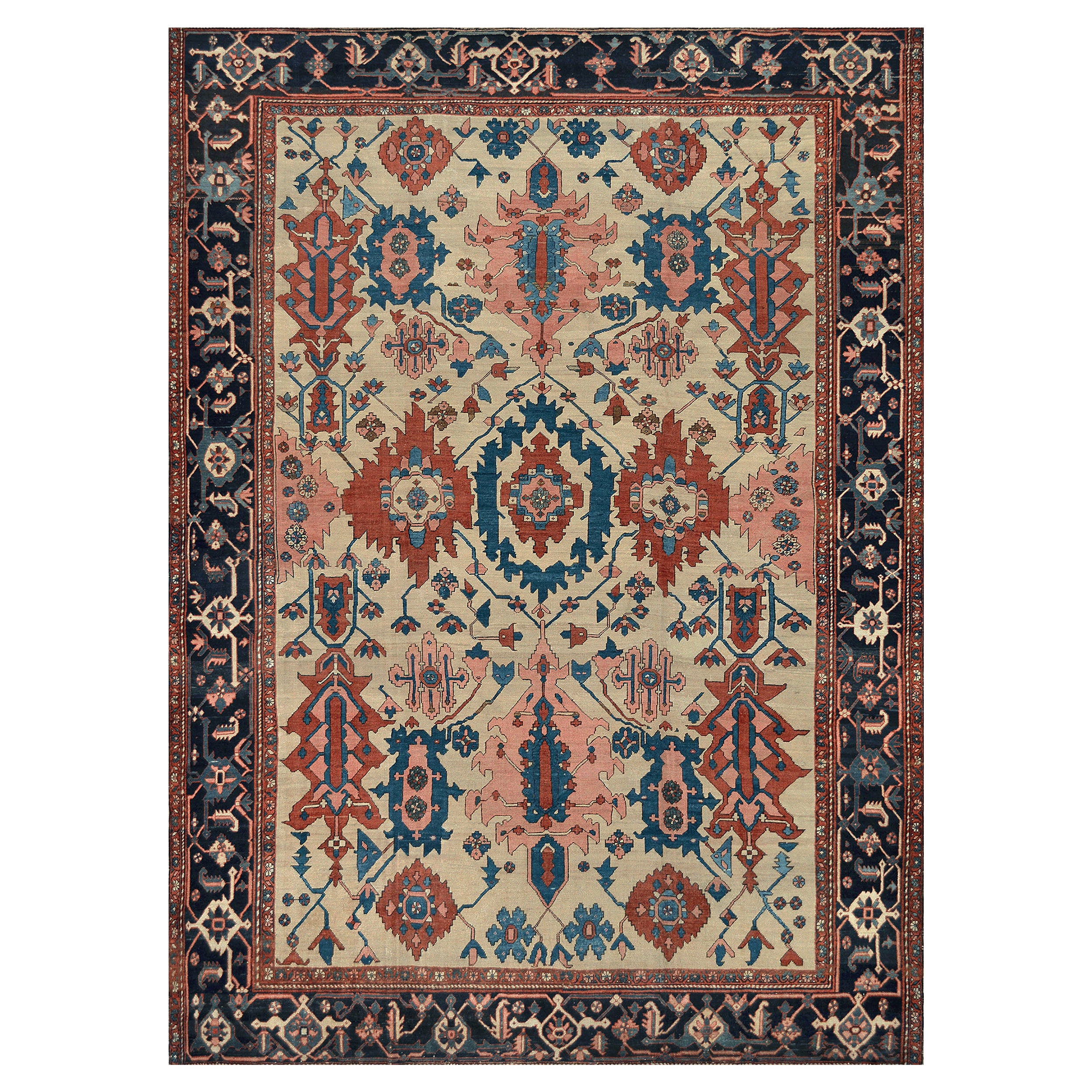 Late 19th Century Serapi Rug from North West Persia