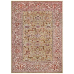 Late 19th Century Ziegler Sultanabad Rug from West Persia