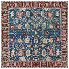 Late 19th Century Agra Rug from North India