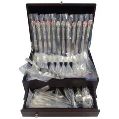 Melrose by Gorham Sterling Silver Flatware Set for 12 Service 80 Pieces New