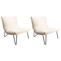 Pair of Lounge Chairs by Greta Magnusson Grossman, USA, 1950s