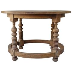 Italian Walnut Center Table, circa 1930