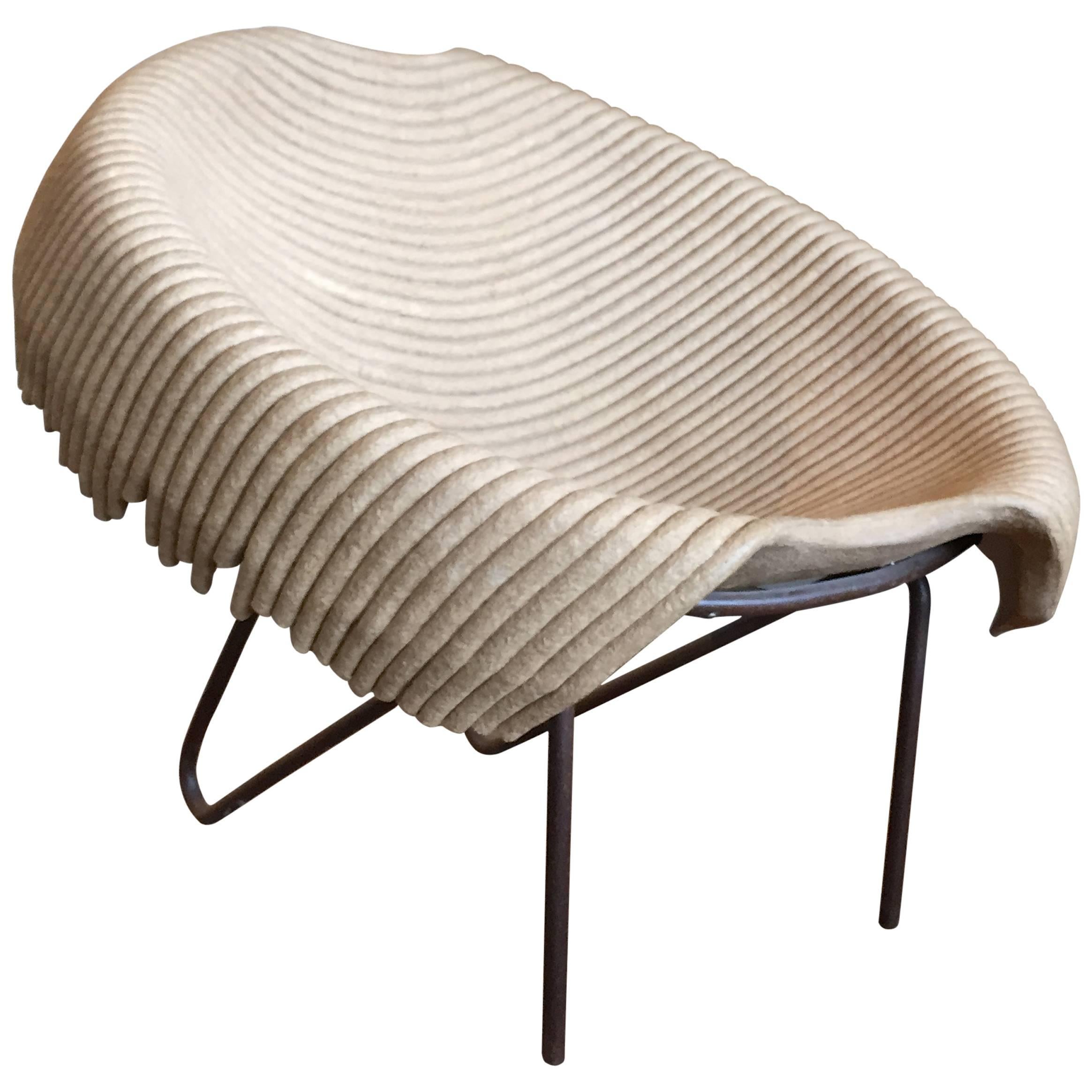 'Recycled' Tub Chair by Domingos Totora For Sale