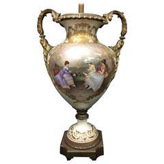 19th Century Sevres Vase/Lamp