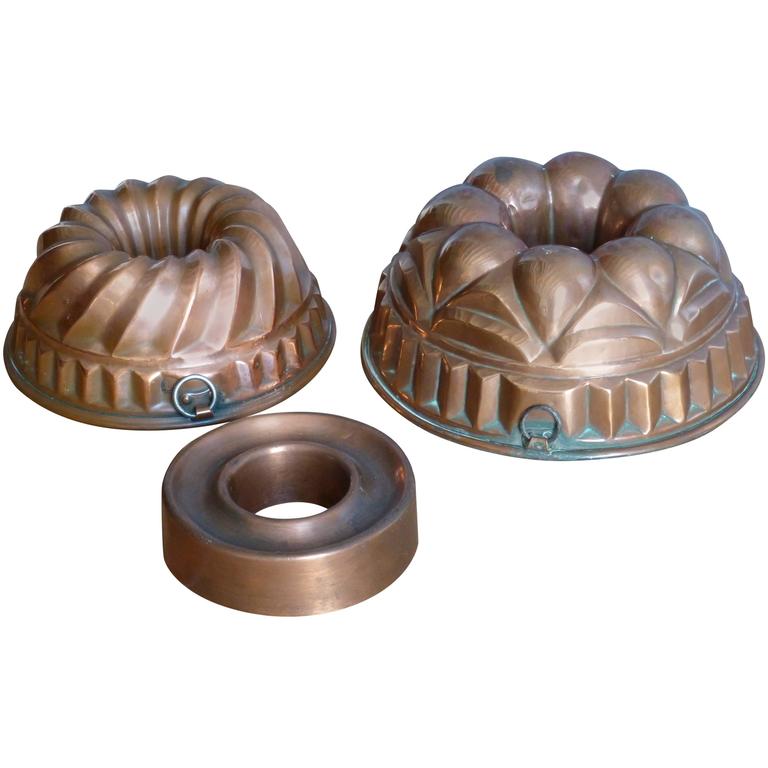 19th Century Copper Molds at 1stdibs