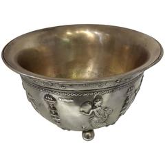 Attributed to Edward F. Caldwell & Co, New York, Silvered Bronze Bowl circa 1890
