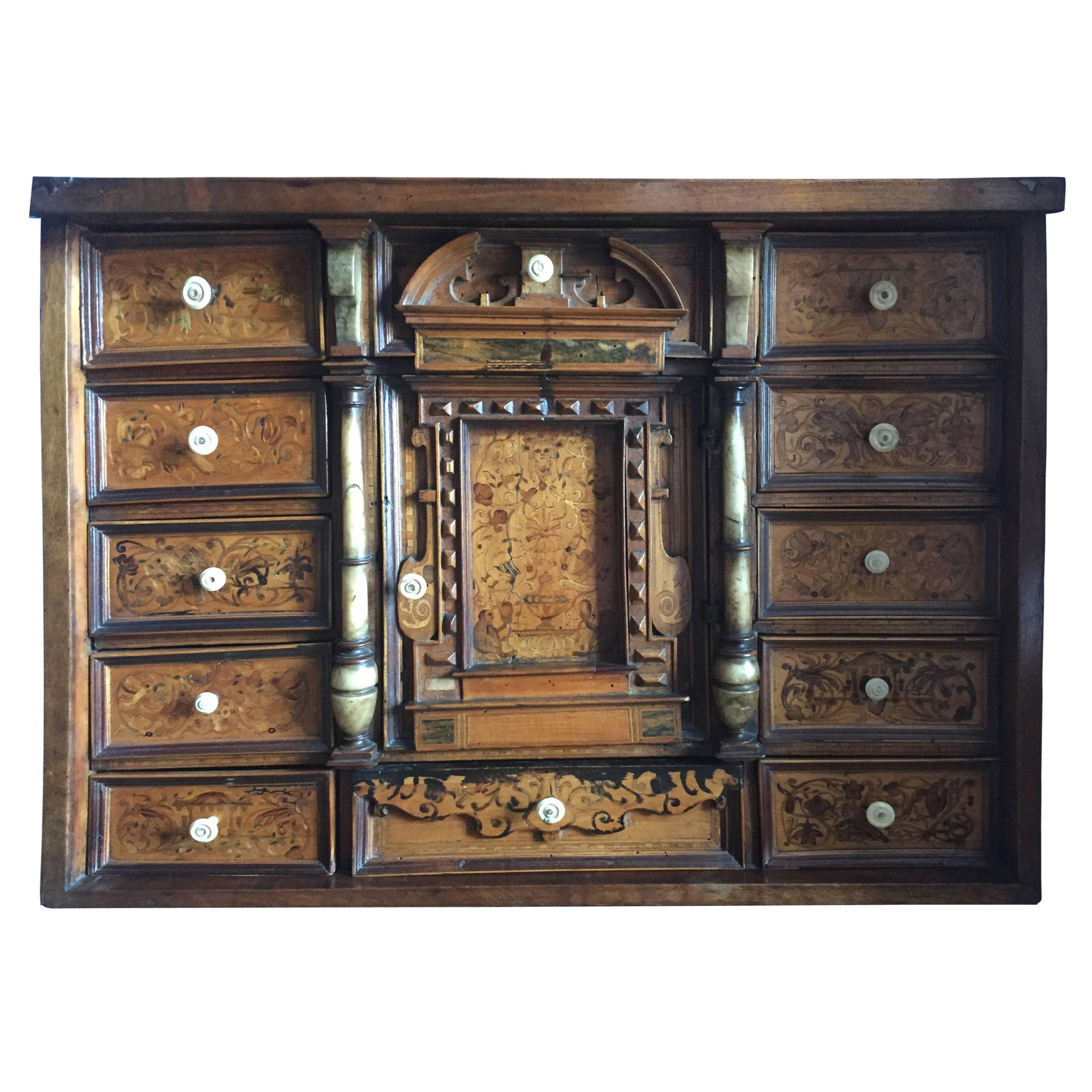 Augsburg Cabinet, 17th Century, Germany For Sale