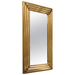 Mirror Made of Brass 1950s