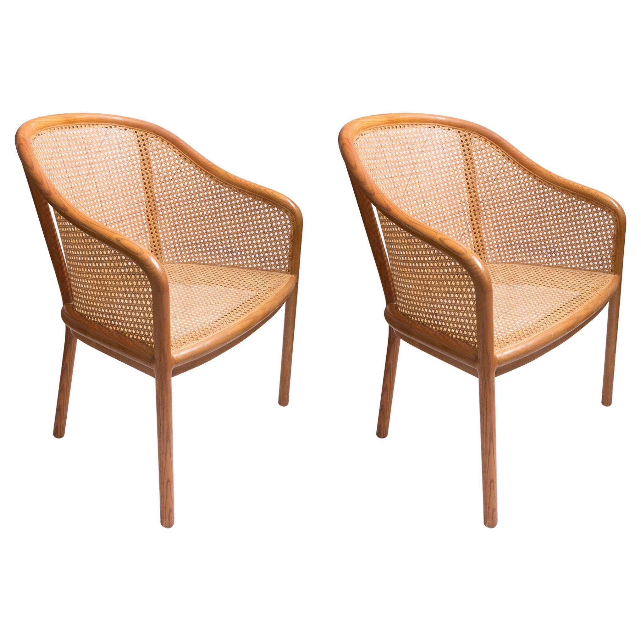 Pair of Ward Bennett Chair