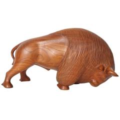 Danish Carved Bison