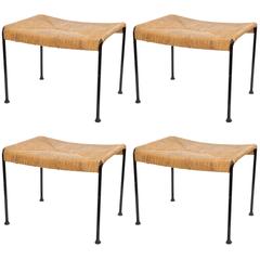 Rush Stools by Arthur Umanoff 3