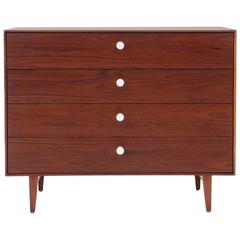 George Nelson Rosewood Thin Edge Cabinet/Chest of Drawers/Dresser