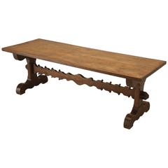 French Farm, or Trestle Dining Table