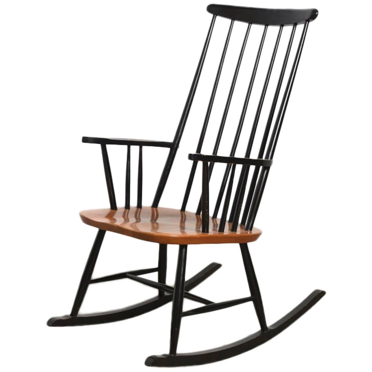 Modern Scandinavian Rocking Chair