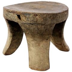 Tabouret avec pieds courbes