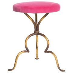 Iron Gilt Stool