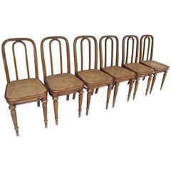 Set of Six Thonet 41 Chairs