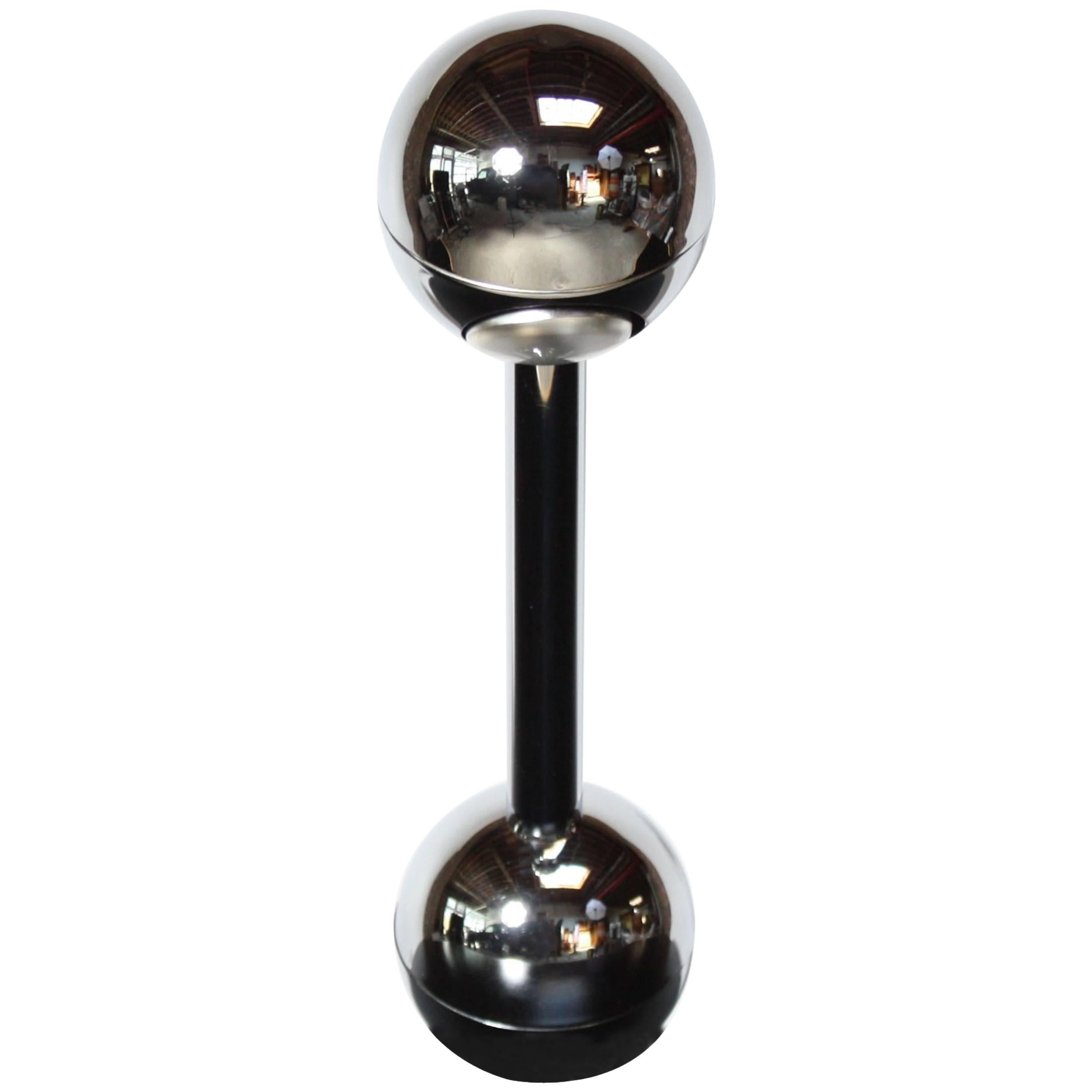 Pierre Cardin Chrome Pivoting Table Lamp