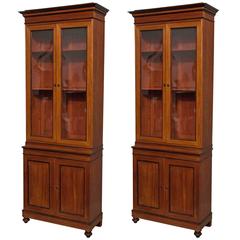 Pair of 19th Century Regency Cabinets