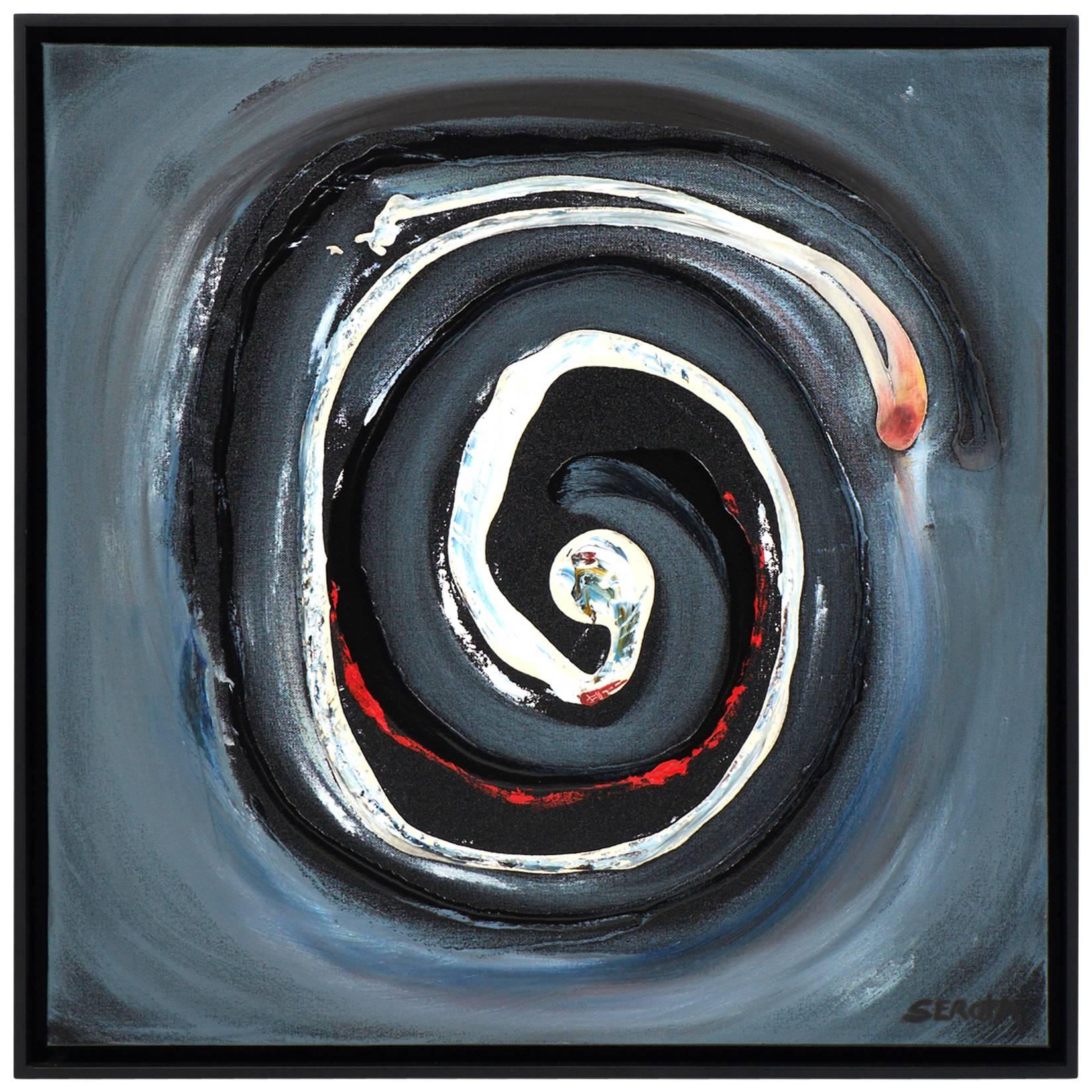 “Nebula” Original Mixed-Media Painting by Alan Serota