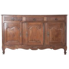 French 19th Century Transitional Louis XV and XVI Oak Enfilade