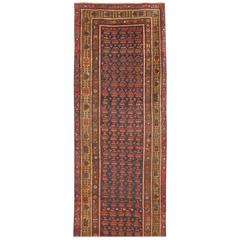Antique 19th Century Persian Kurdish Runner