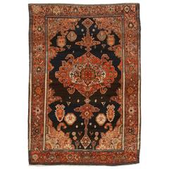 Antique Late 19th Century Persian Senna Rug