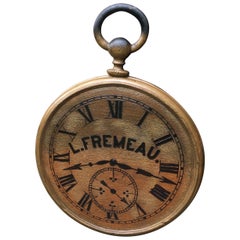 Enseigne ancienne de magasin de montres français