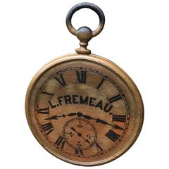 Antique French Watch Store Sign 1