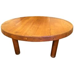 Charlotte Perriand Round Low Coffee Table