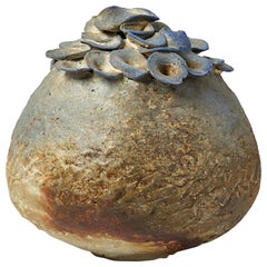 Important Ceramic Vase- Sculpture by Jacques Laroussinie, La Borne