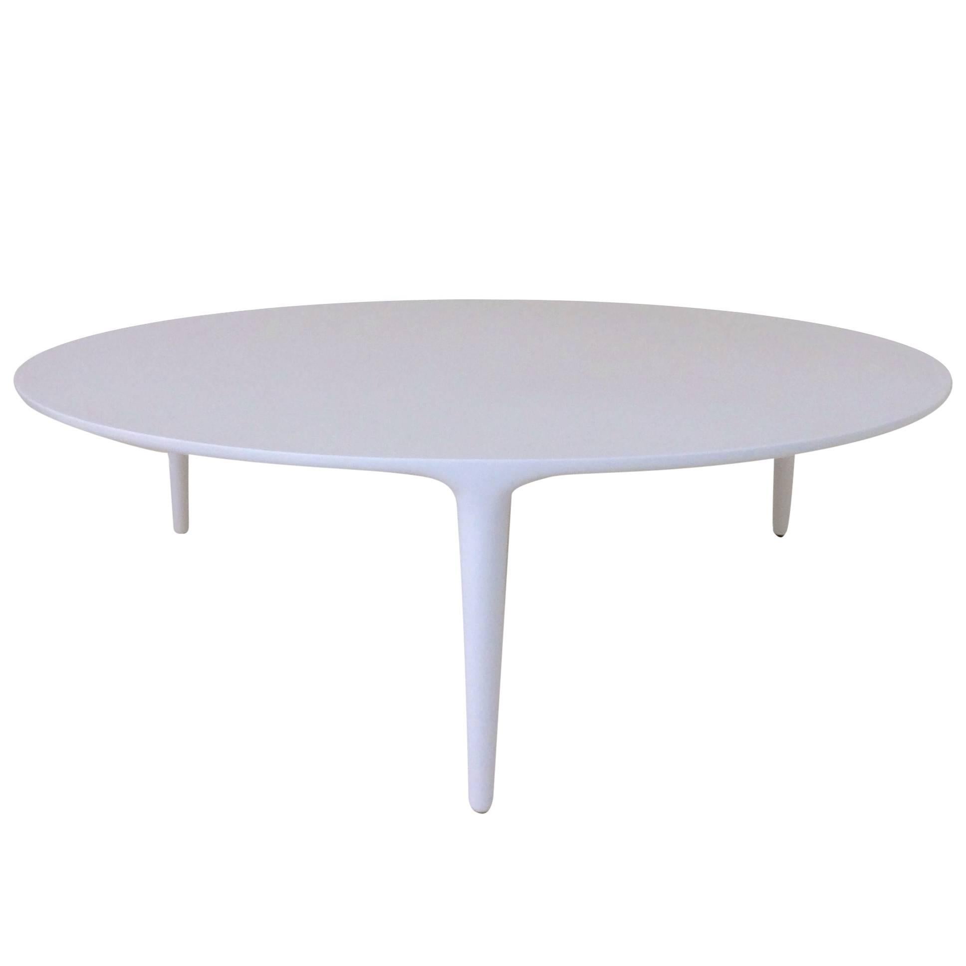 Large Contemporary Round Coffee Table by Wolfgang Bregentzer, Limited Edition