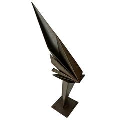 1965 Volkmaar Haase Metal Maquette Sculpture