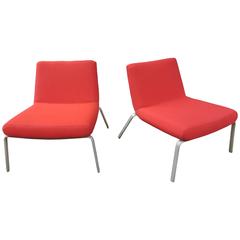 Pair of Mark Kapka Celia Chairs by Keilhauer Furniture